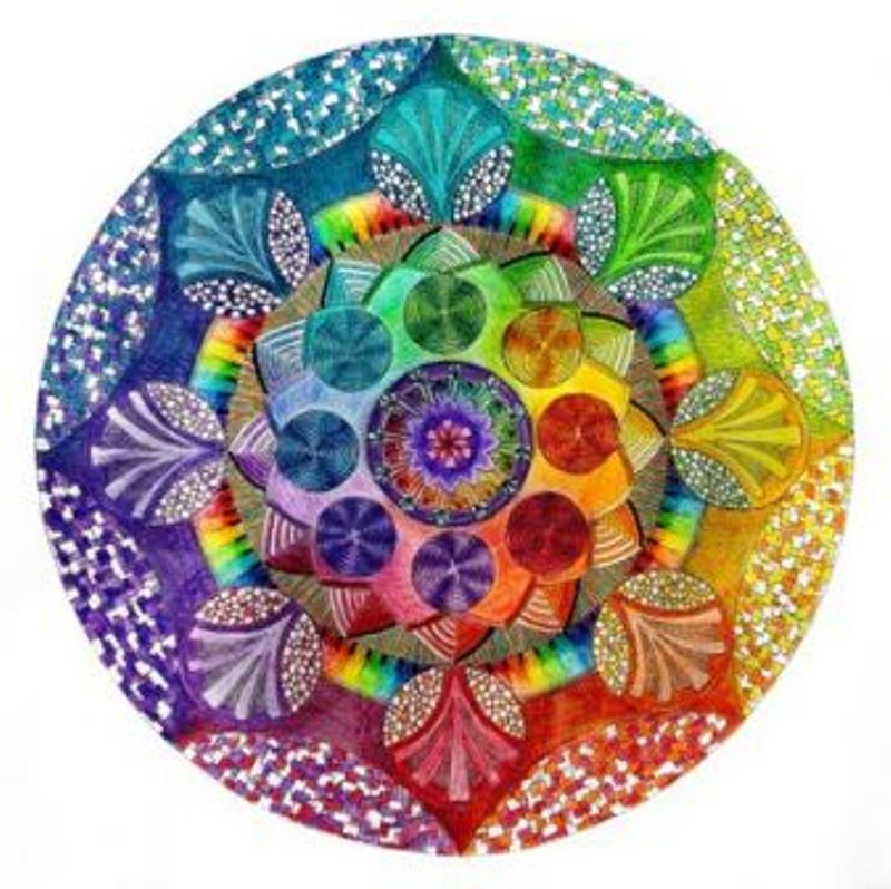 TALLER DE MANDALA - LECTURA E INTERPRETACIÓN DEL PASADO PRESENTE Y FUTURO