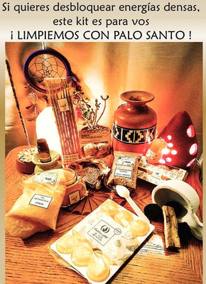 KIT DE LIMPIEZA ENERGÉTICA - PALO SANTO